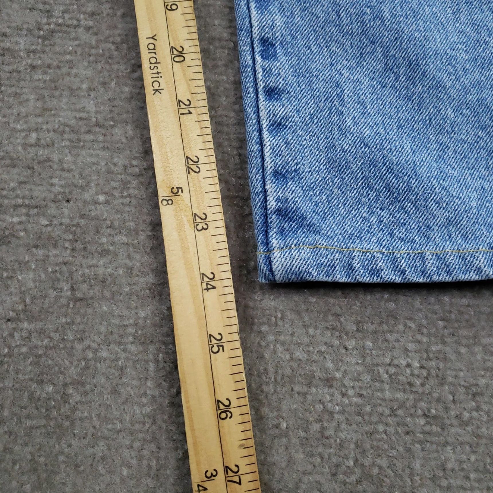 Wrangler VINTAGE Wrangler Regular Fit Jeans Mens 40x30 Blue Straight Leg Denim 38x24 Size US 40 / EU 56 - 3 Thumbnail