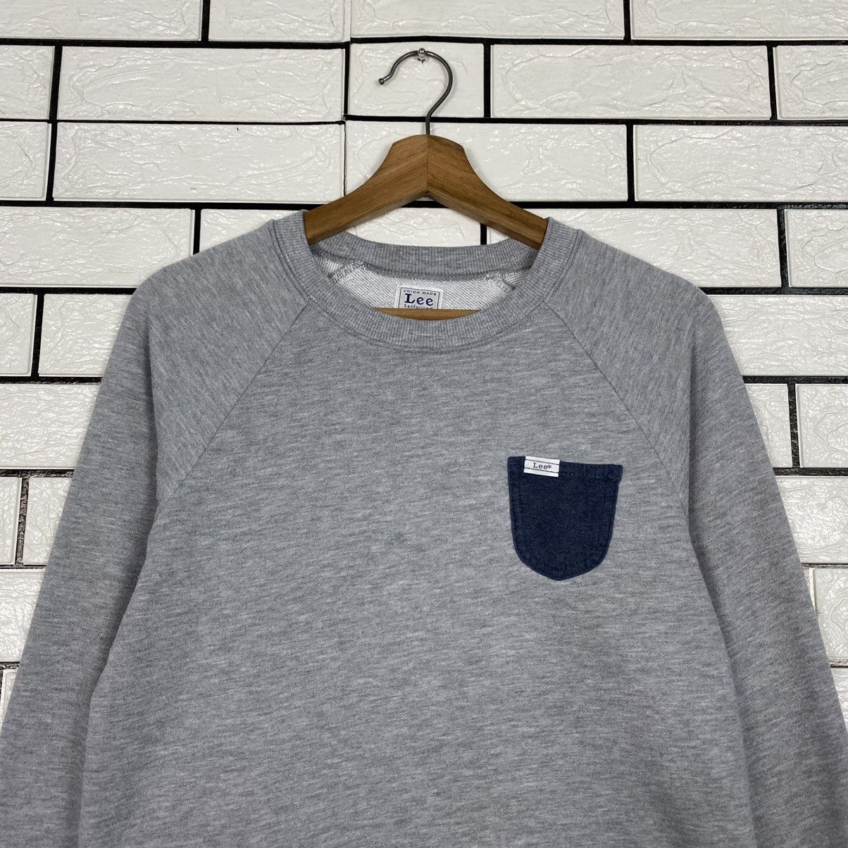 Japanese Brand Vintage Sweatshirt Union Made Lee Sanforized Shrunk Size US M / EU 48-50 / 2 - 4 Thumbnail