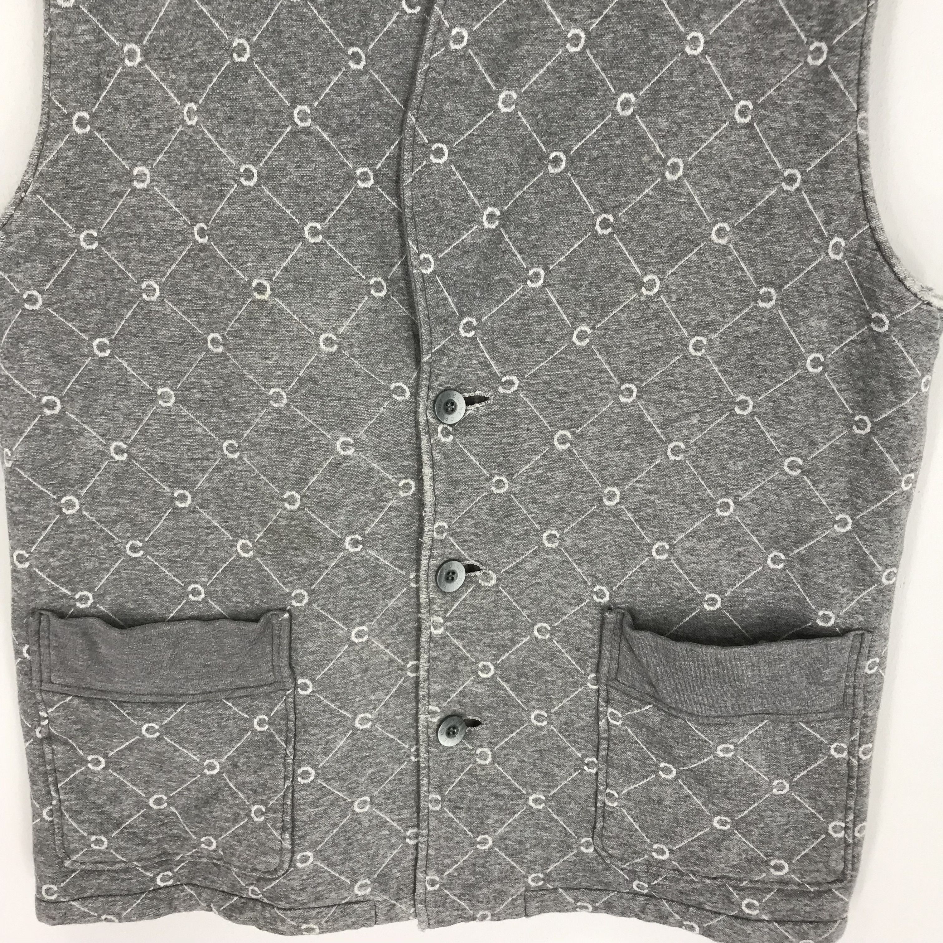 Celine Vintage Celine Homme Monogram Sherpa Lined Vest Coat Size US M / EU 48-50 / 2 - 4 Thumbnail