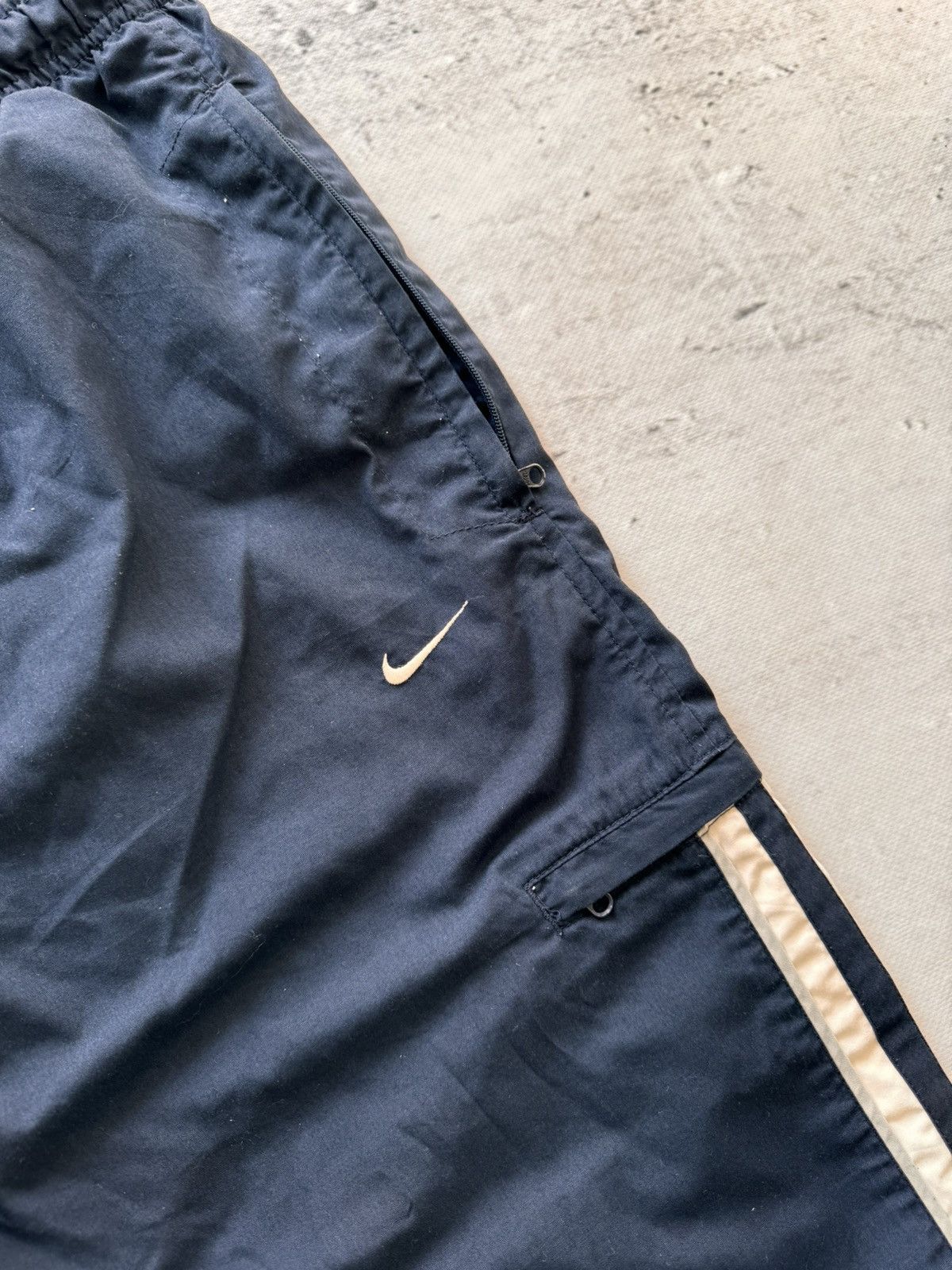 Nike × Vintage NIKE VINTAGE BASIC LOGO OVERSIZE BAGGY PANTS Size US 32 / EU 48 - 3 Thumbnail