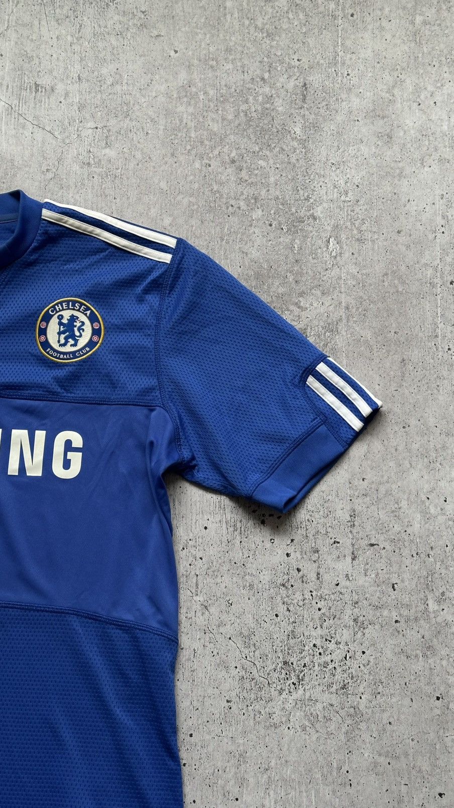 Adidas 2009/10 Adidas Chelsea FC Vintage Home Soccer Jersey Size US M / EU 48-50 / 2 - 2 Thumbnail
