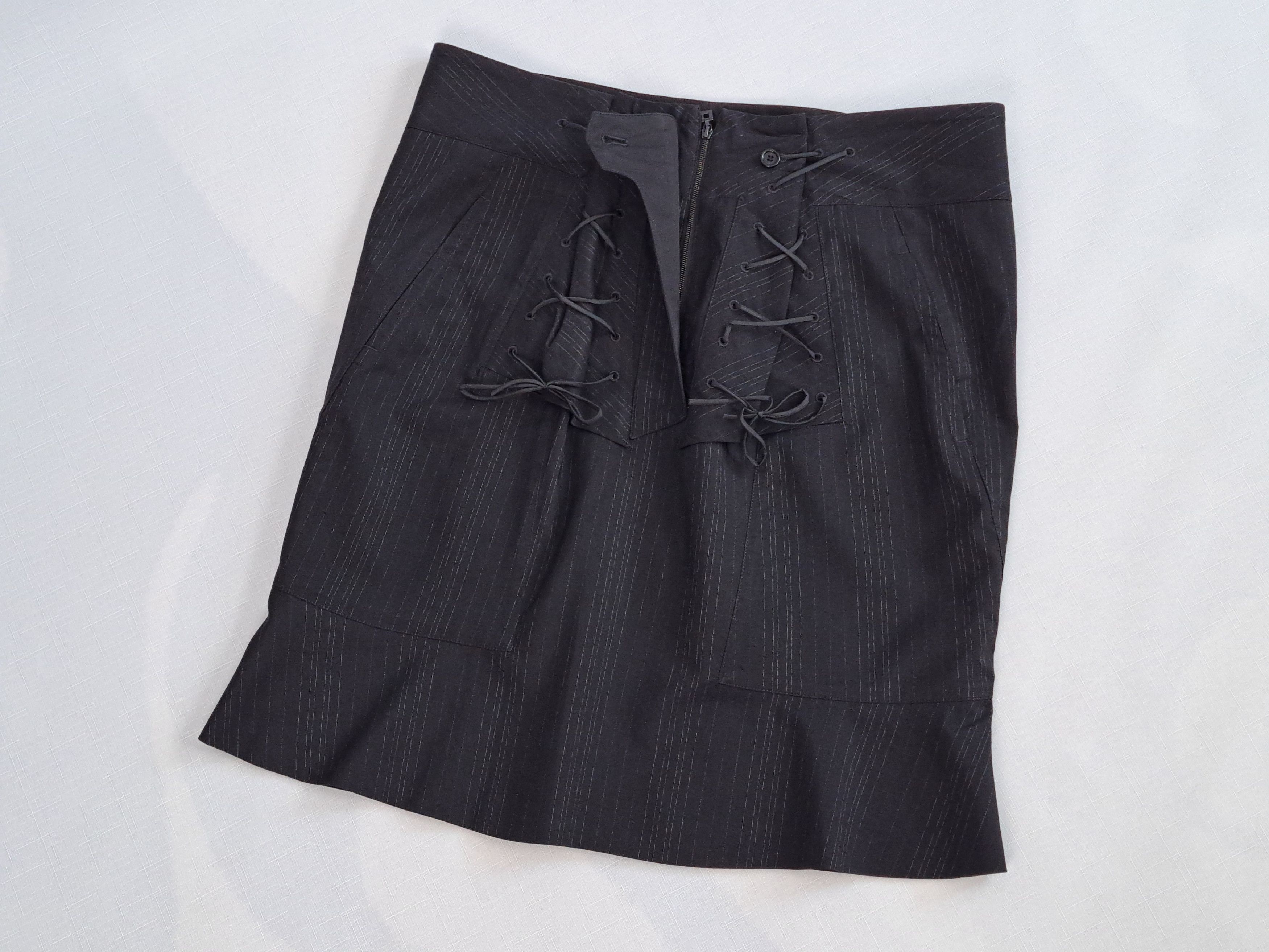 Marithe + Francois Girbaud Marithe Francois Girbaud wool/cotton skirt. Size 40. Size 34" / US 12 / IT 48 - 3 Thumbnail