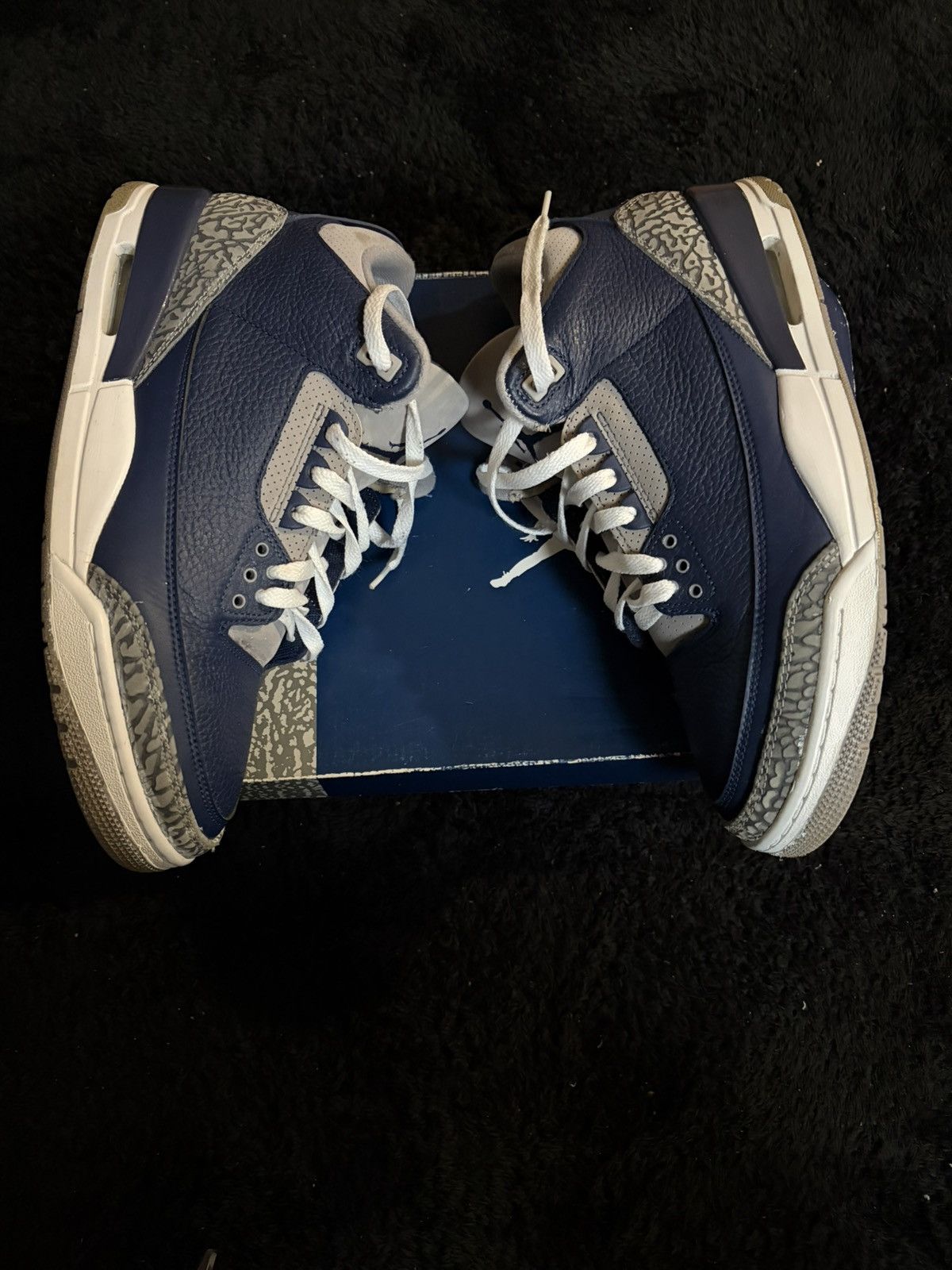 Nike Jordan 3 georgetown Size US 11 / EU 44 - 4 Thumbnail