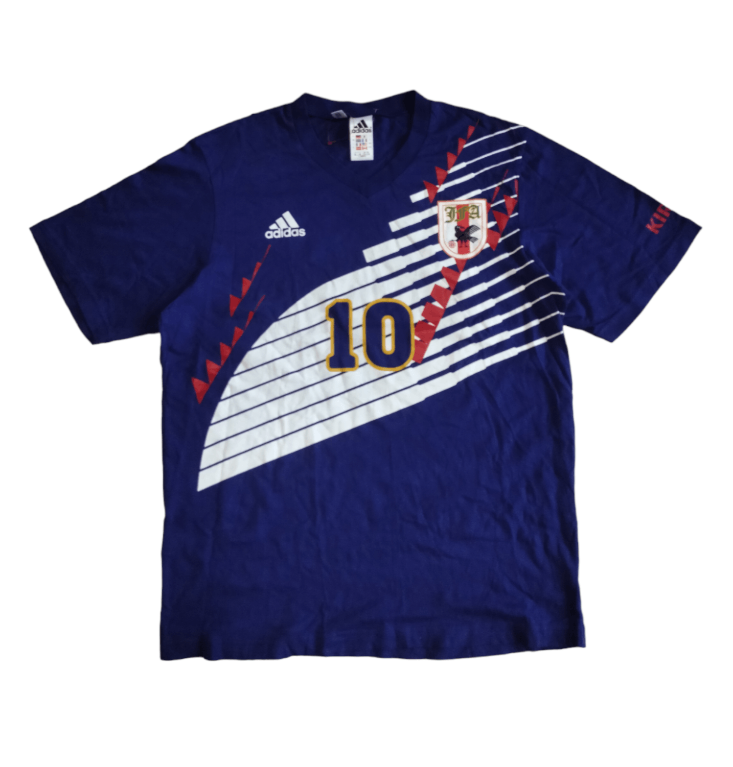 image of Adidas Japan Tshirt in Blue, Men's (Size Medium)