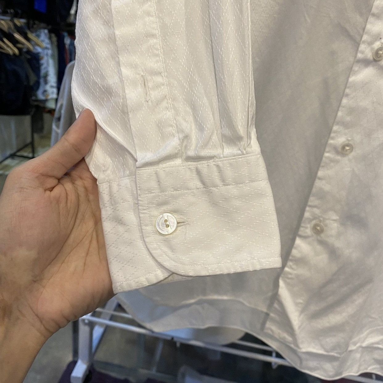 Christian Dior Monsieur RARE 🚨 Christian Dior mounsieur 90s clipped diamond pattern Size US L / EU 52-54 / 3 - 7 Thumbnail