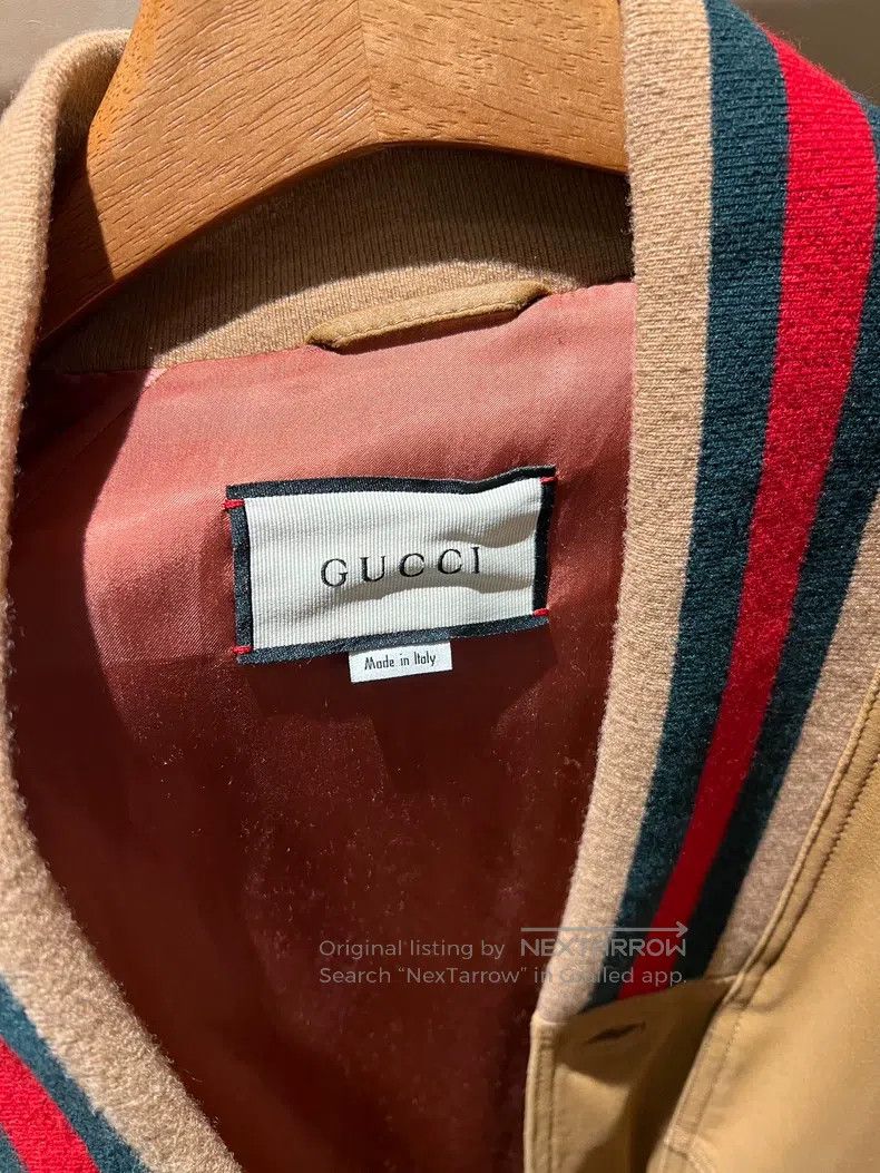 Gucci Gucci Striped collar sheepskin jacket Size US S / EU 44-46 / 1 - 3 Thumbnail
