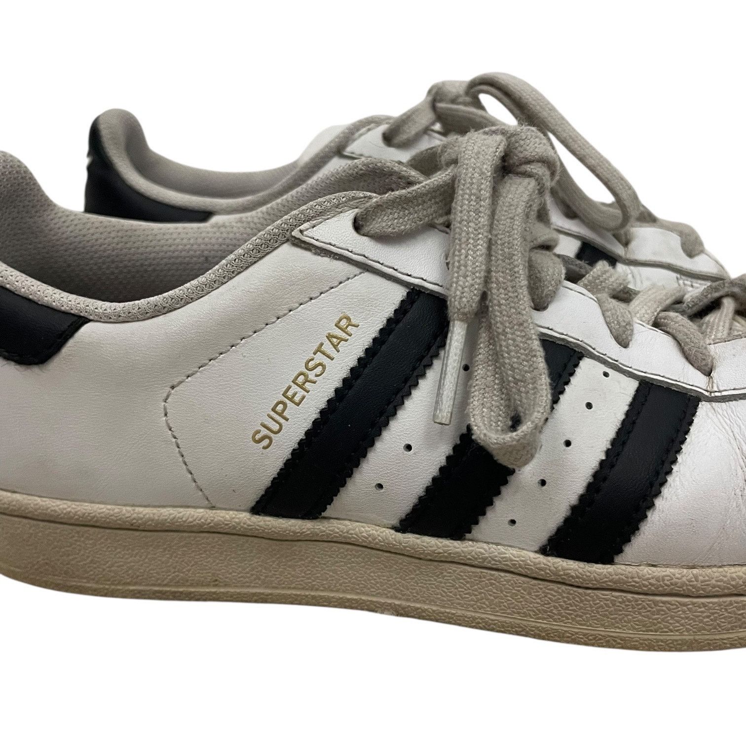 Adidas Adidas Black & White Superstar Sneakers Size US 6.5 / IT 36.5 - 5 Thumbnail