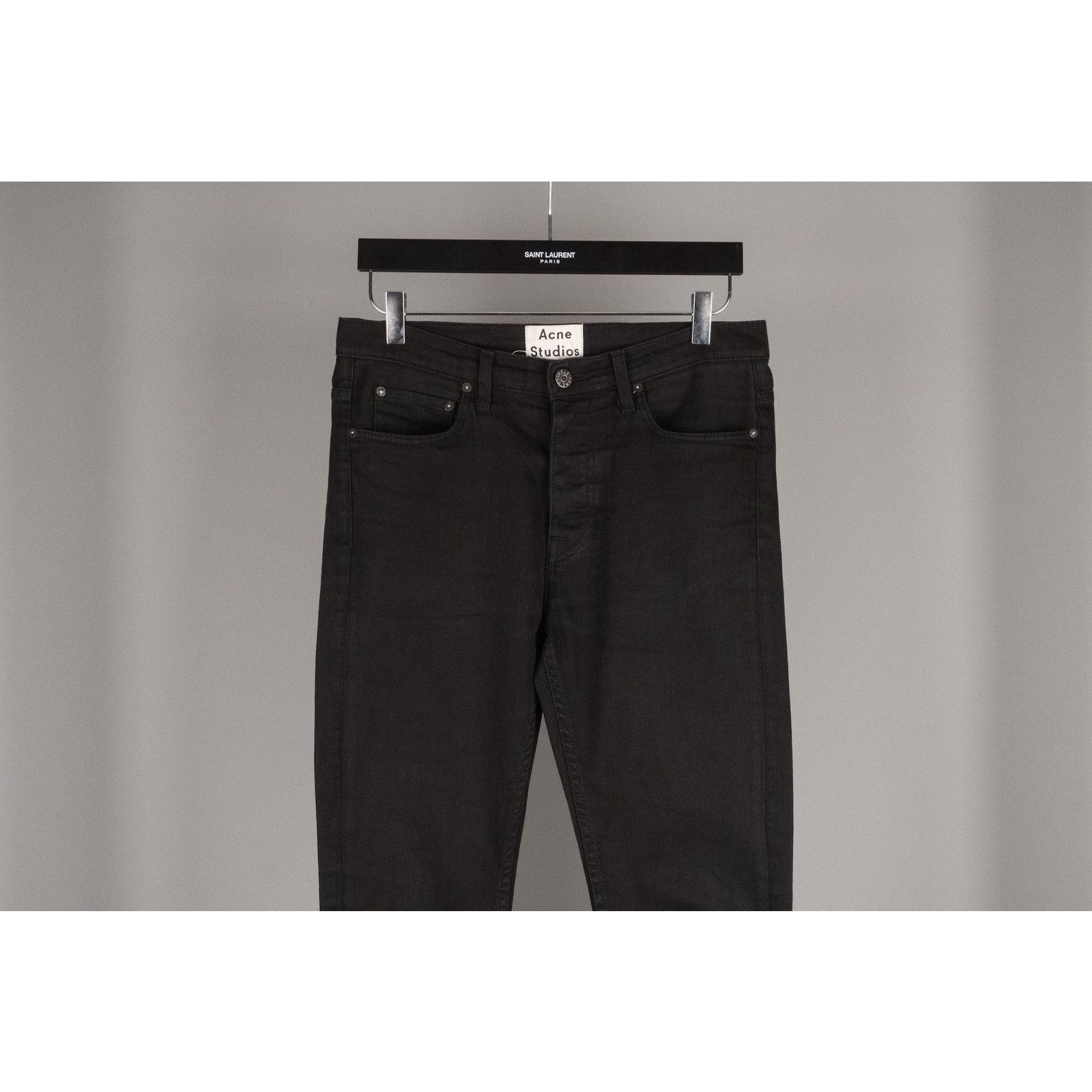Acne Studios Acne studios town stay cash black denim pants jeans Size US 30 / EU 46 - 2 Thumbnail