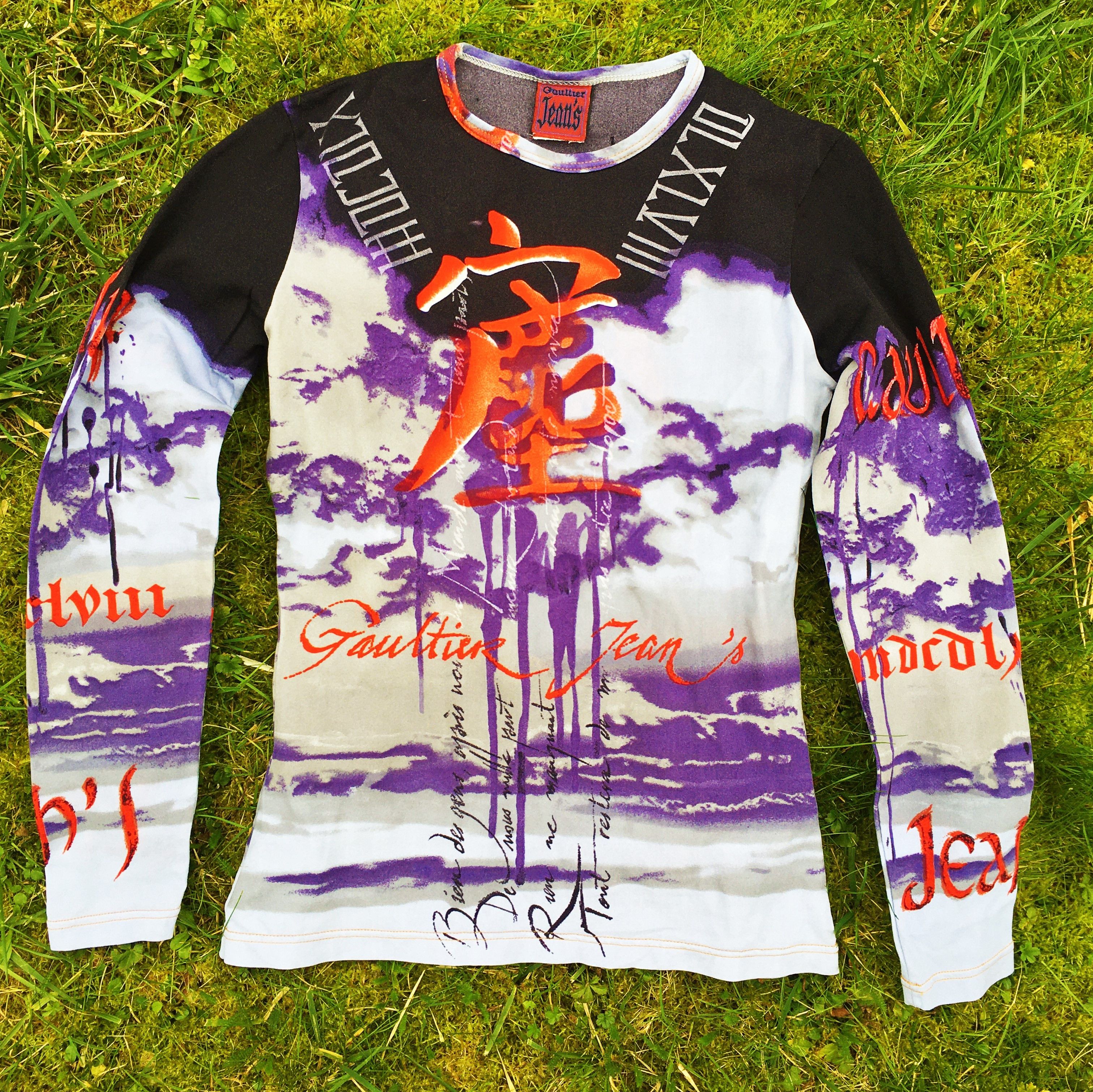 Jean Paul Gaultier Vintage X Ray T Shirt, $412 | farfetch