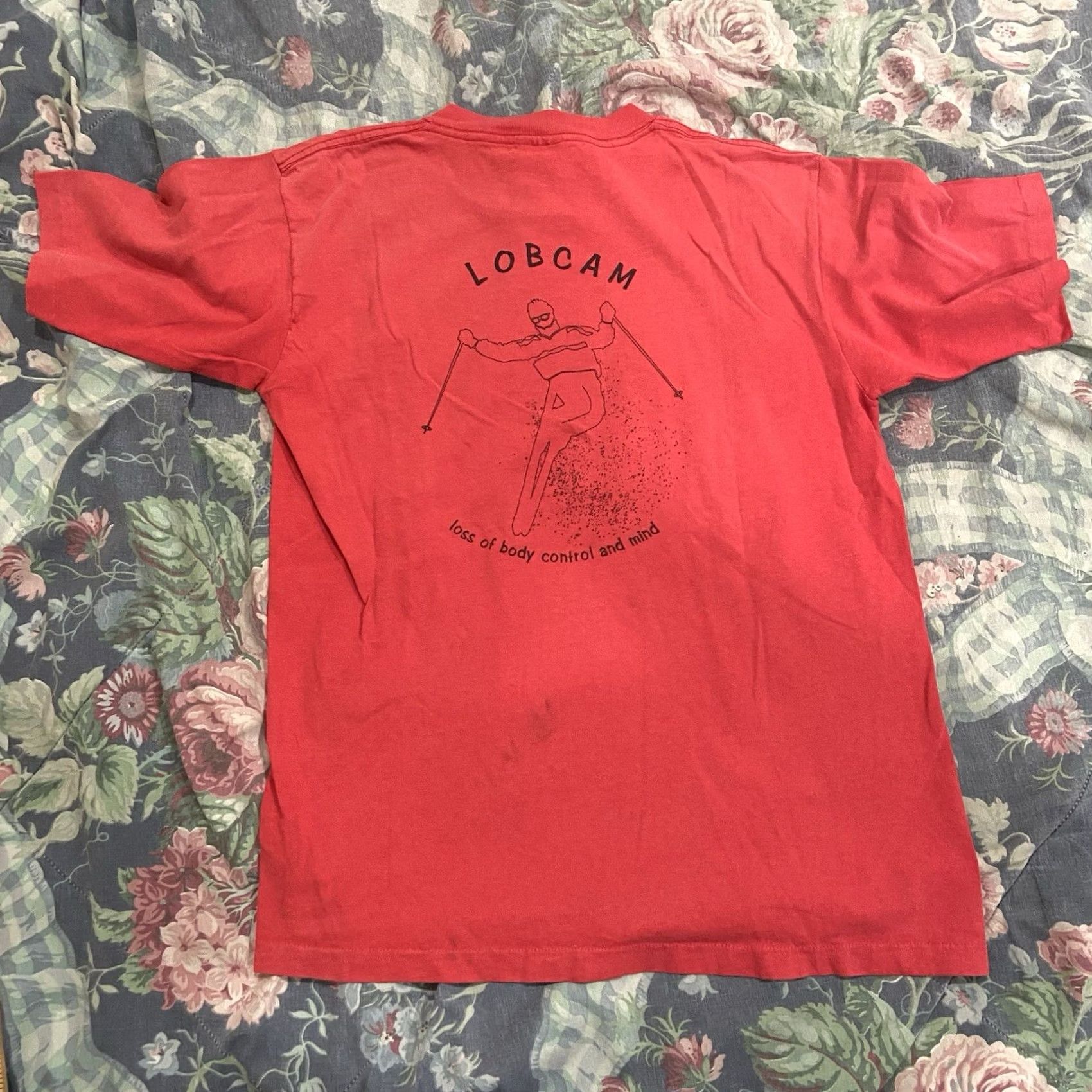 Hanes VINTAGE Hanes Onetia Graphic 1989 Snowbird Ski Resort L Shirt RED Men Long Sleeve Crew Neck Logo 90s Sports Utah Size US L / EU 52-54 / 3 - 5 Thumbnail