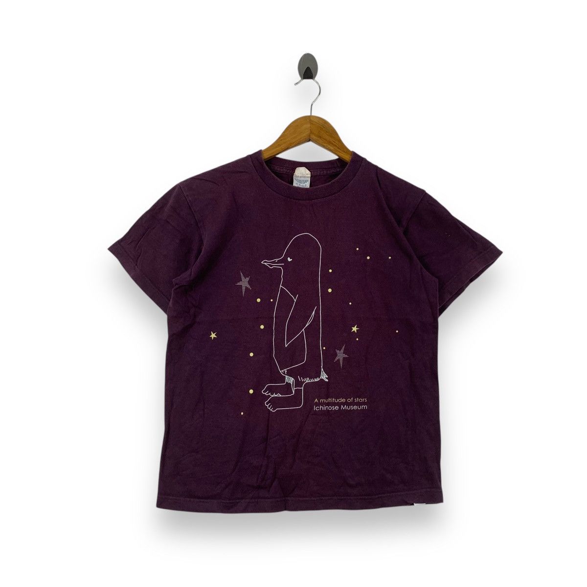 Vintage HIROTA ICHINOSE MUSEUM Memorial Art Curated Tee Shirt Top Size S / US 4 / IT 40 - 1 Thumbnail