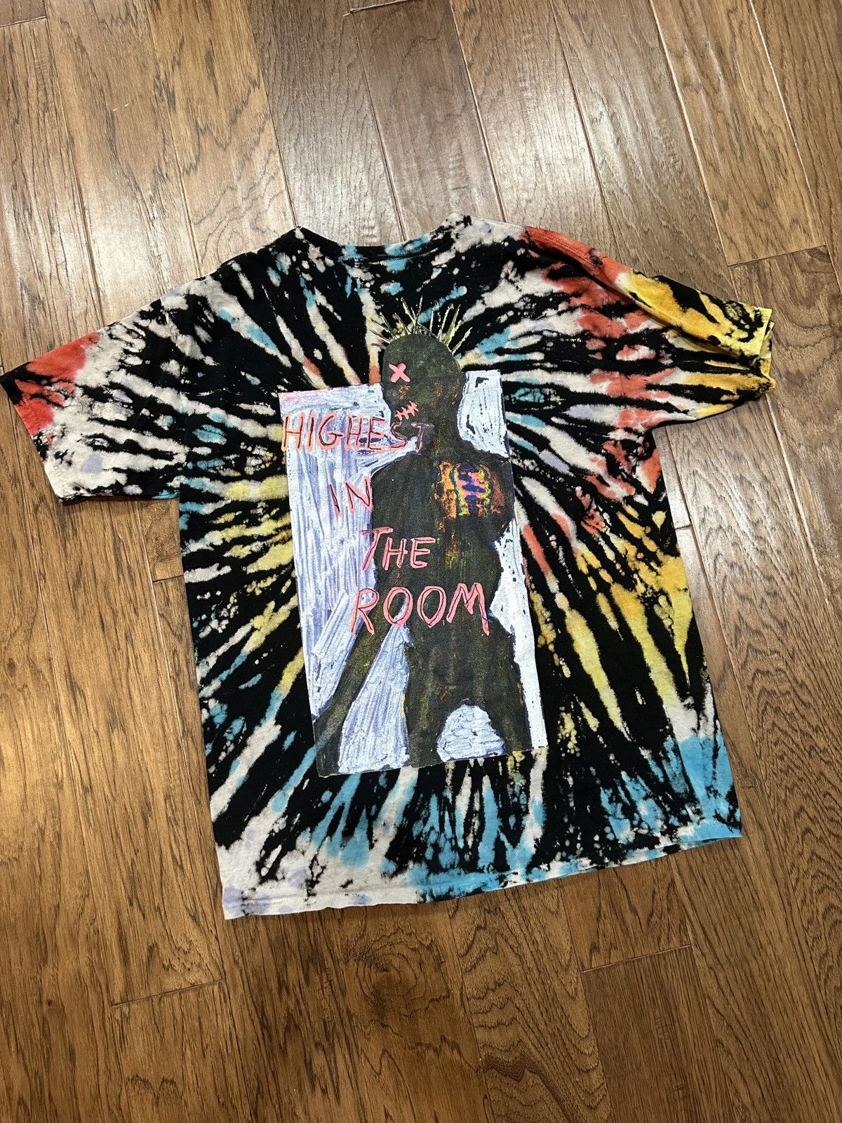 Travis Scott Highest in the Room Tee Size US XL / EU 56 / 4 - 3 Thumbnail