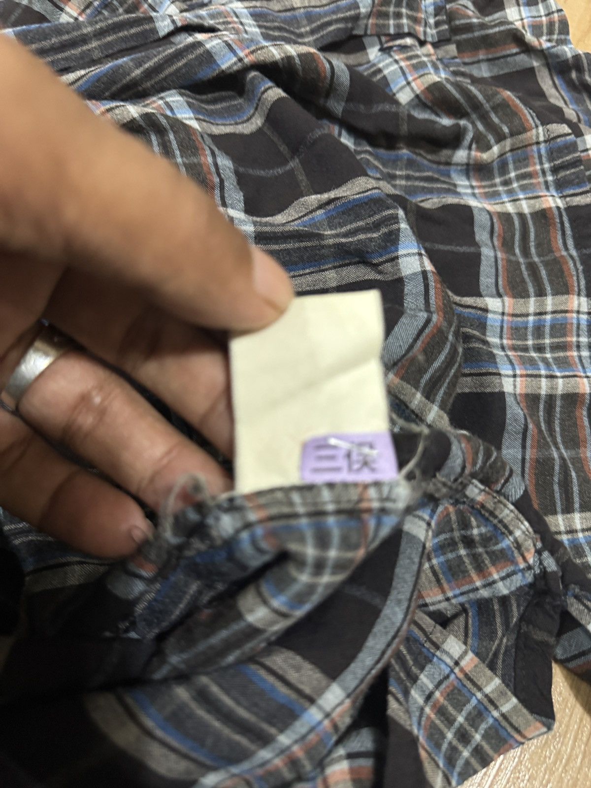 Y's × Yohji Yamamoto Yohji Yamamoto Rayon shirt 241 Size US L / EU 52-54 / 3 - 3 Thumbnail