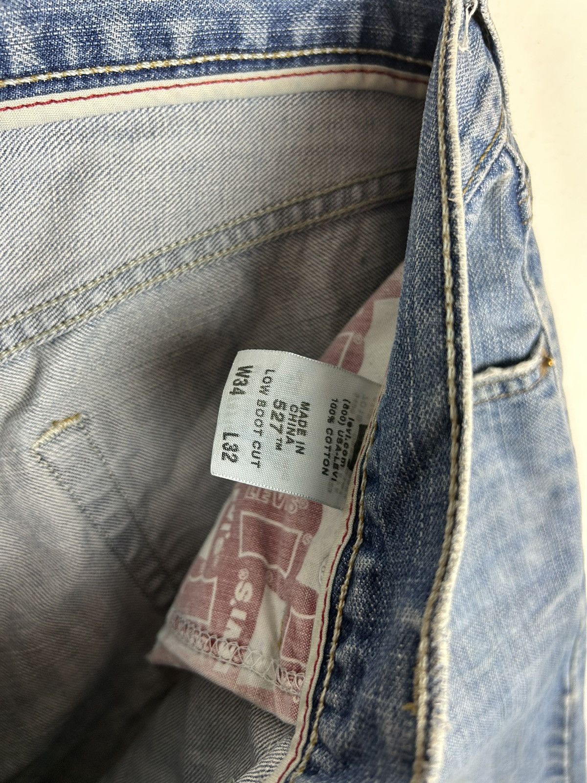 Levi's Vintage Clothing × Vintage Vintage 00s Levi’s 527 Boocut Flare Jeans Size US 34 / EU 50 - 13 Thumbnail