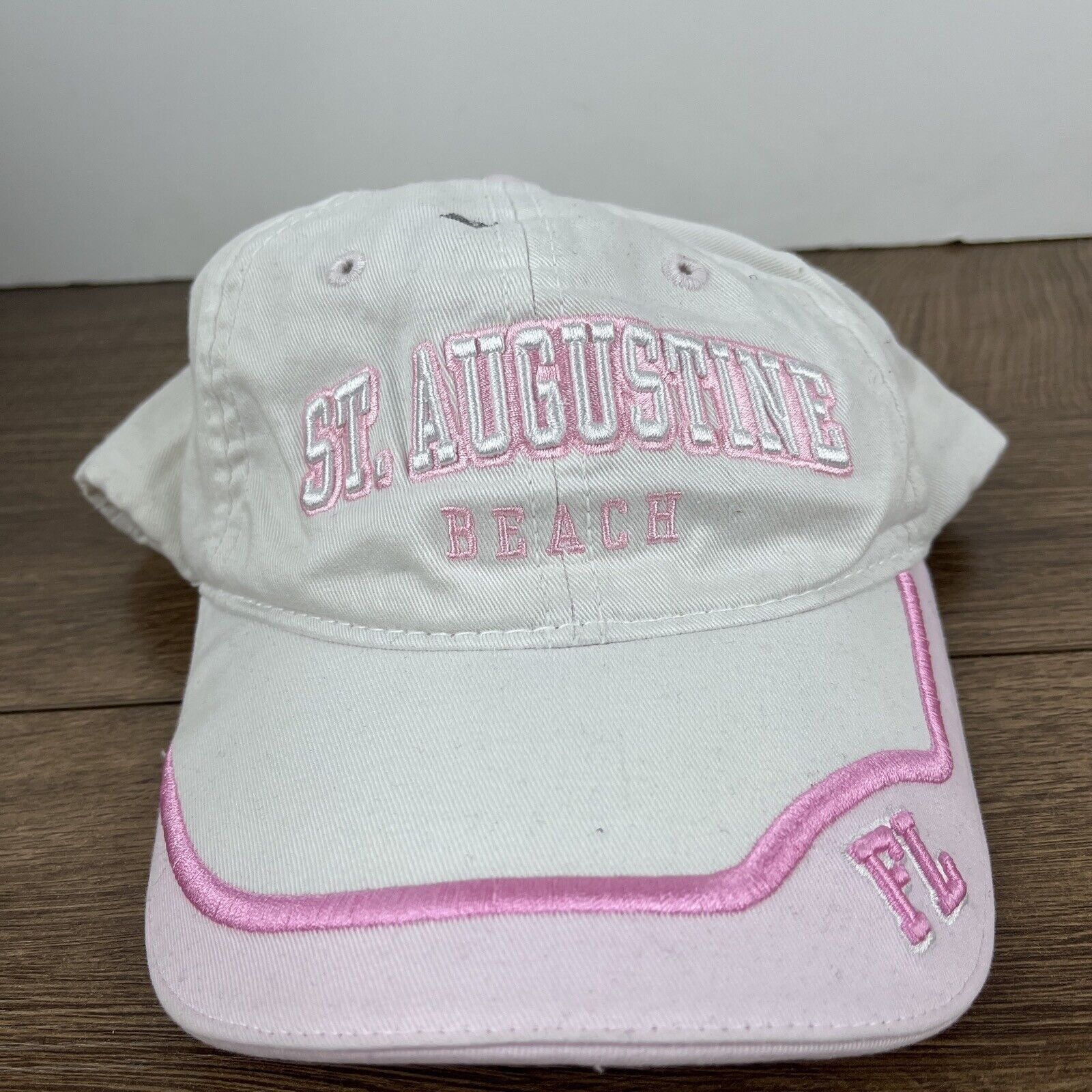 Other St. Augustine Florida Hat St Augustine White Hat Adjustable Size ONE SIZE - 5 Thumbnail