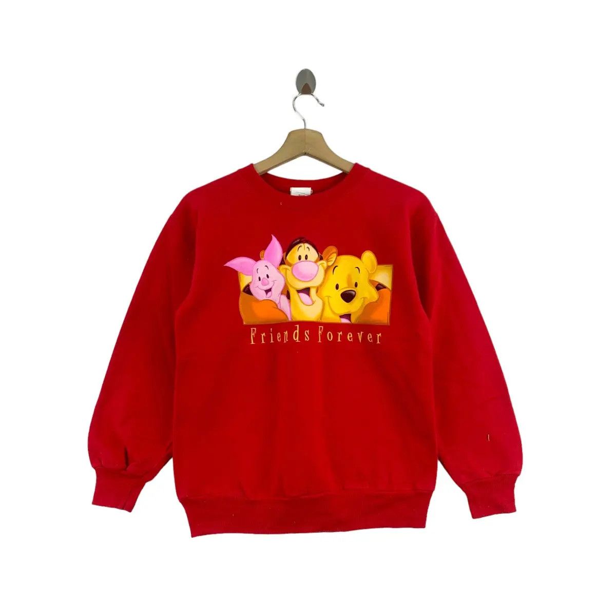 Disney Vintage WINNIE THE POOH Walt Disney Cartoon Friends Forever Size US S / EU 44-46 / 1 - 1 Thumbnail