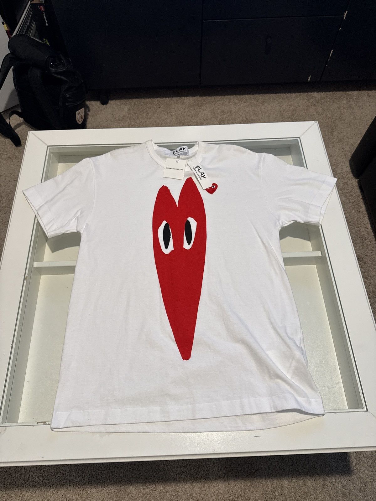 Comme des Garcons CDG Play T Shirt Size US XL / EU 56 / 4 - 1 Thumbnail