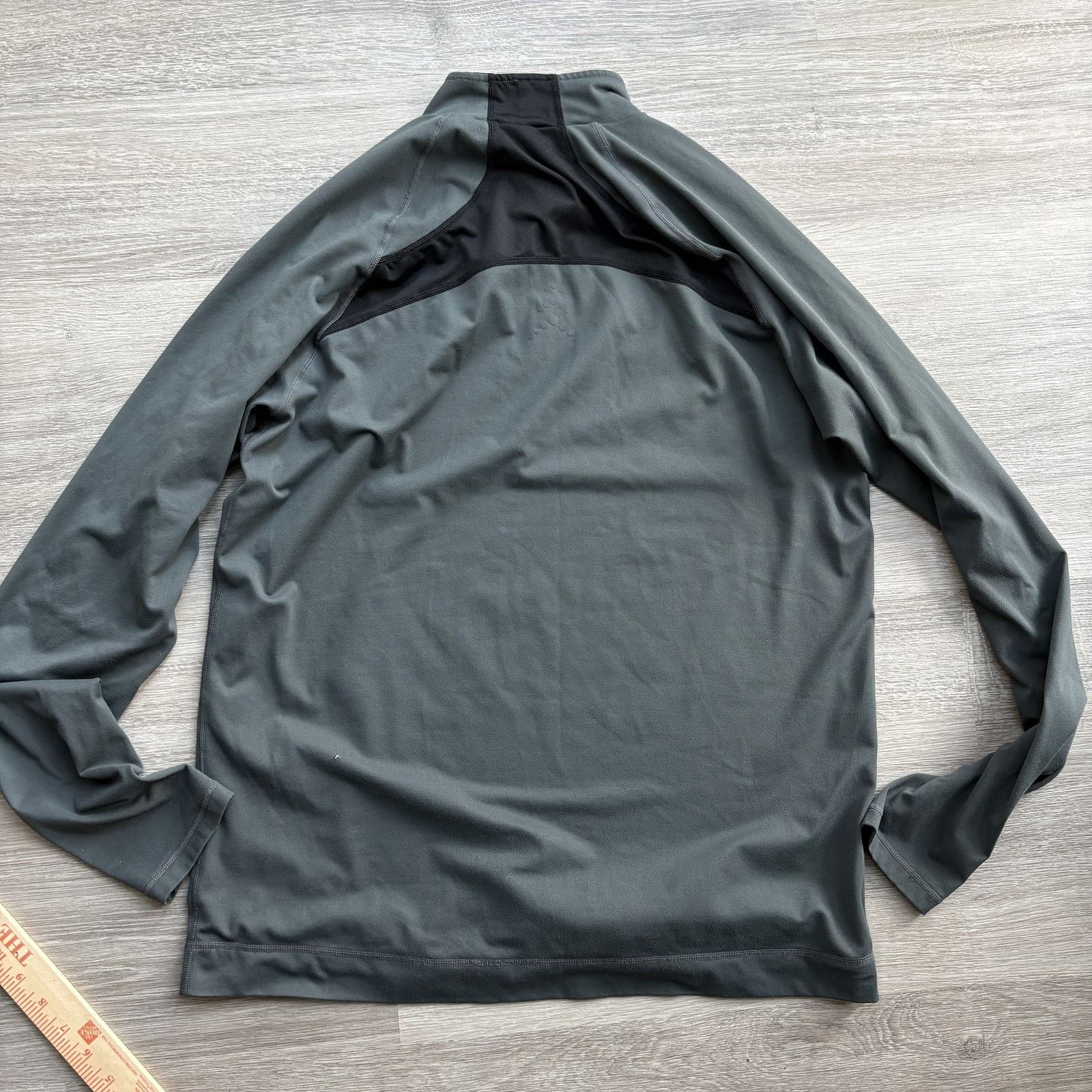 Rei REI Men's Base Layer 1/4 Zip Pullover Long Sleeve Gray Large Size US M / EU 48-50 / 2 - 6 Thumbnail