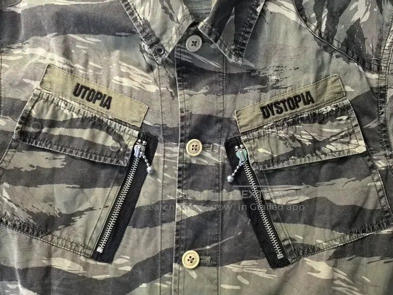 Wtaps Wtaps Dark Tiger Print King's Blast Coconut Tree Slanted F Size US M / EU 48-50 / 2 - 6 Thumbnail