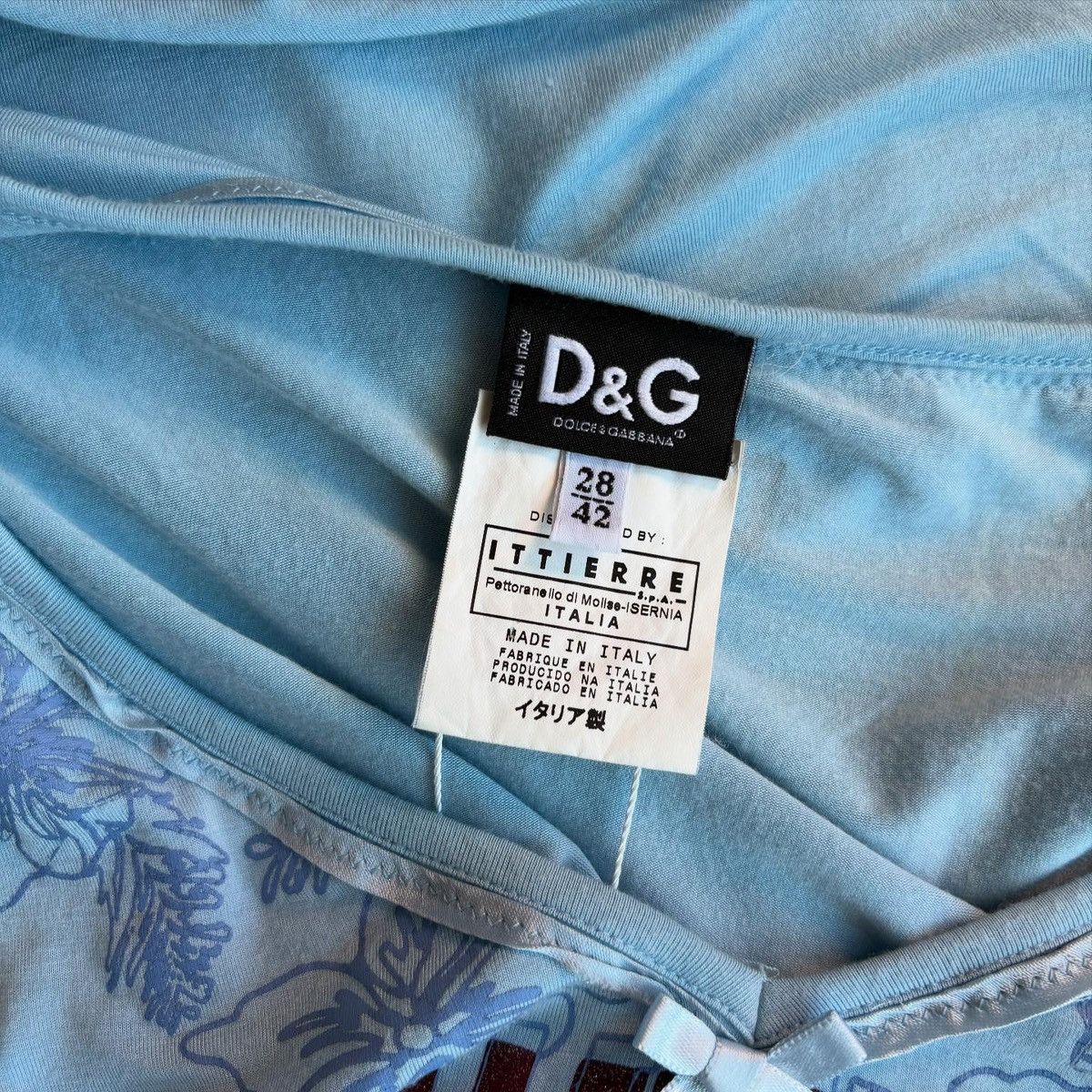 Dolce & Gabbana Dolce Gabbana tshirt y2k Size M / US 6-8 / IT 42-44 - 4 Thumbnail