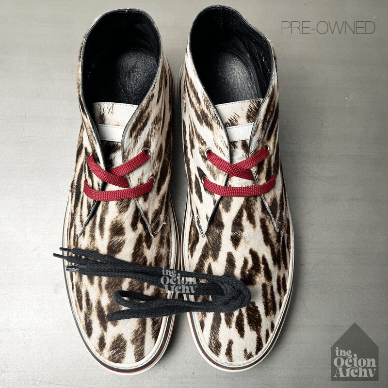 Gucci Gucci Leopard Print Chukka Sneaker 245307 FW2010 Pre-Owned Size US 9 / EU 42 - 21 Thumbnail