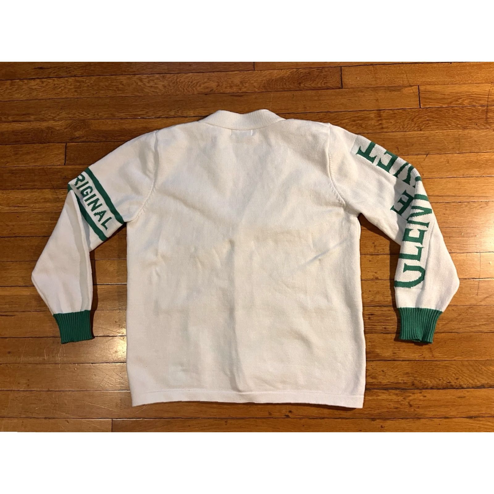 Vintage The Glenlivet Sc o tch Cardigan Sweater Men’s Large White Size US L / EU 52-54 / 3 - 7 Thumbnail
