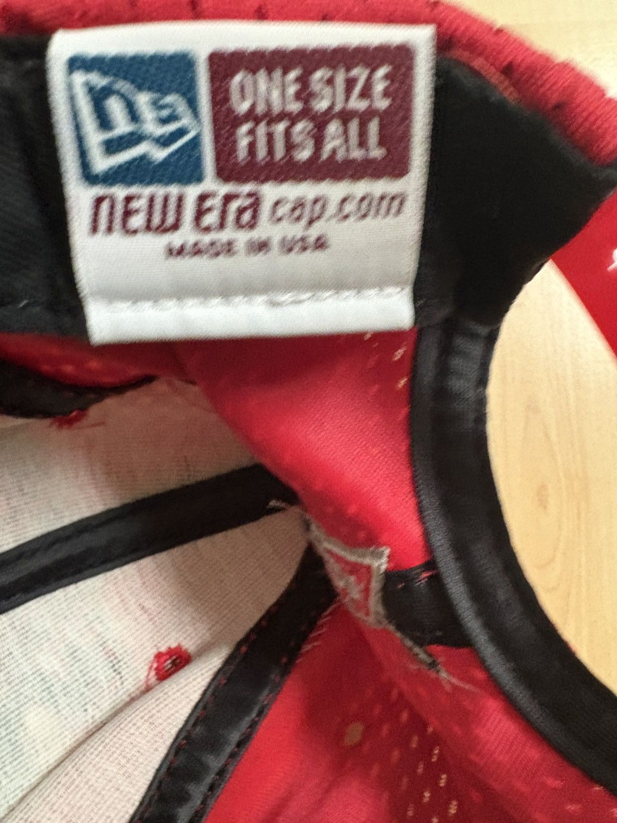 NHL × Vintage Vintage 1990s Buffalo Sabres Goathead Hat Size ONE SIZE - 3 Thumbnail