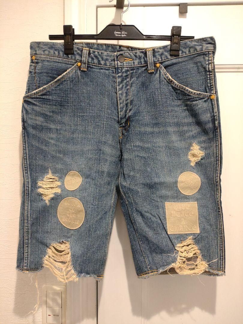 NUMBER (N)INE 04AW Patched Denim Pants Indigo Size 5