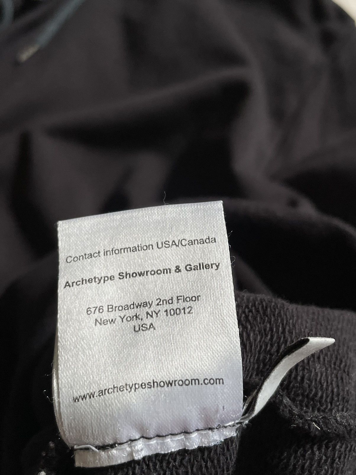 Won Hundred Won Hundred Detroit Black Hoodies Knit Logo RARE Size US M / EU 48-50 / 2 - 7 Thumbnail