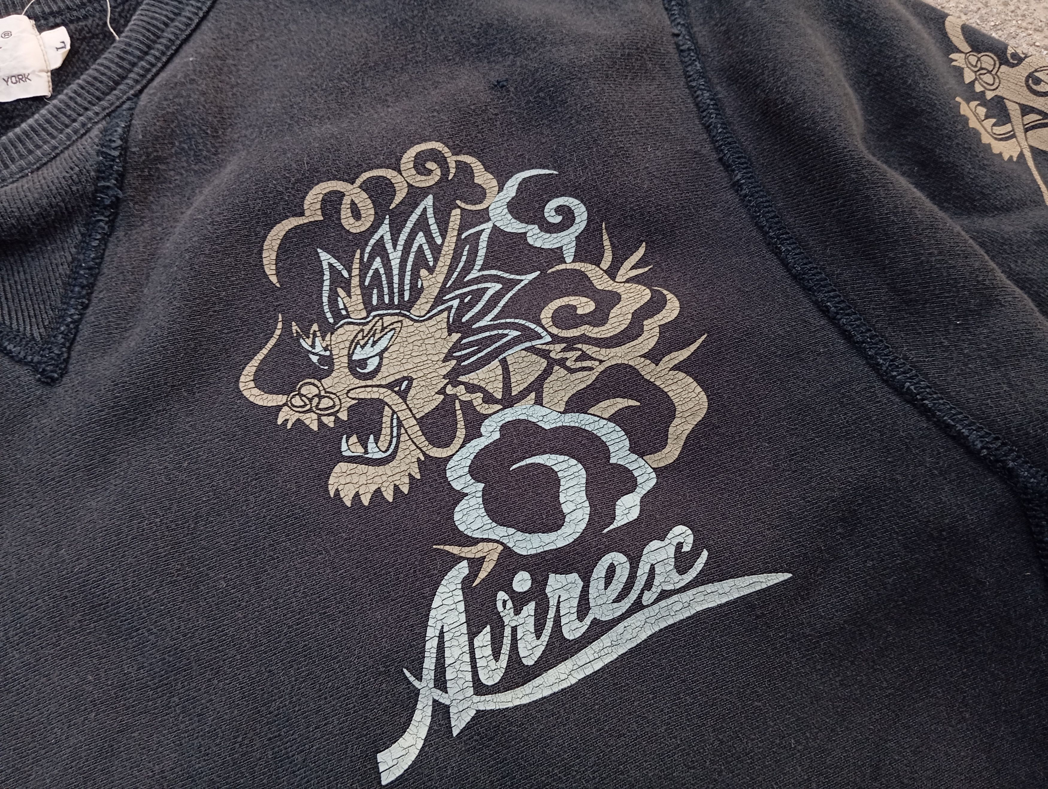 Avirex VTG Avirex🐉🎌 Sweatshirt Pullover Army Military 🪖 Size US L / EU 52-54 / 3 - 1 Thumbnail