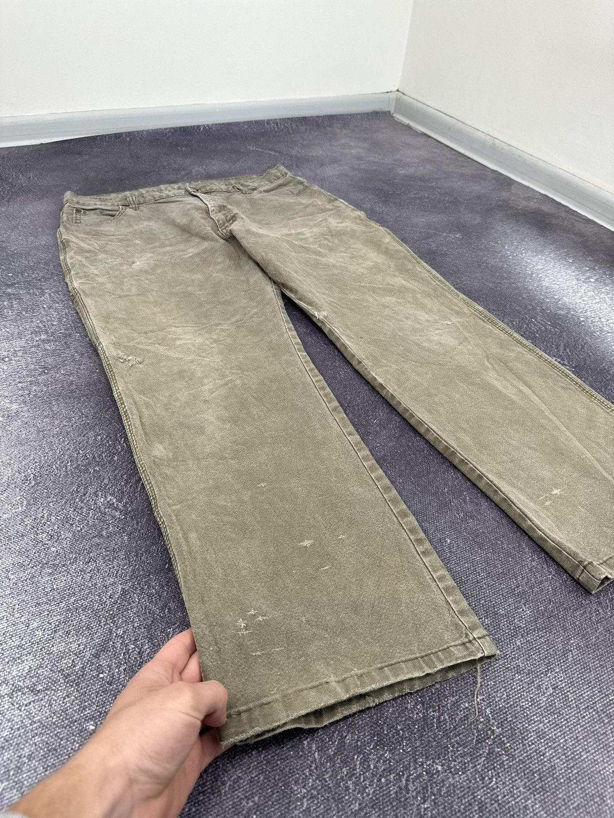 Dickies Vintage Dickies Carpenter USA Baggy Opium Faded Work Pants Size US 36 / EU 52 - 10 Thumbnail