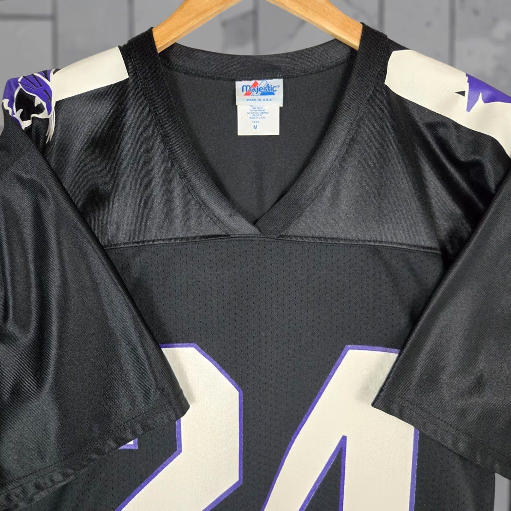 AUTRY Majestic Northwestern Darnell Autry Jersey Black Medium VTG 90s USA Football Shirt Mens Size US M / EU 48-50 / 2 - 1 Thumbnail