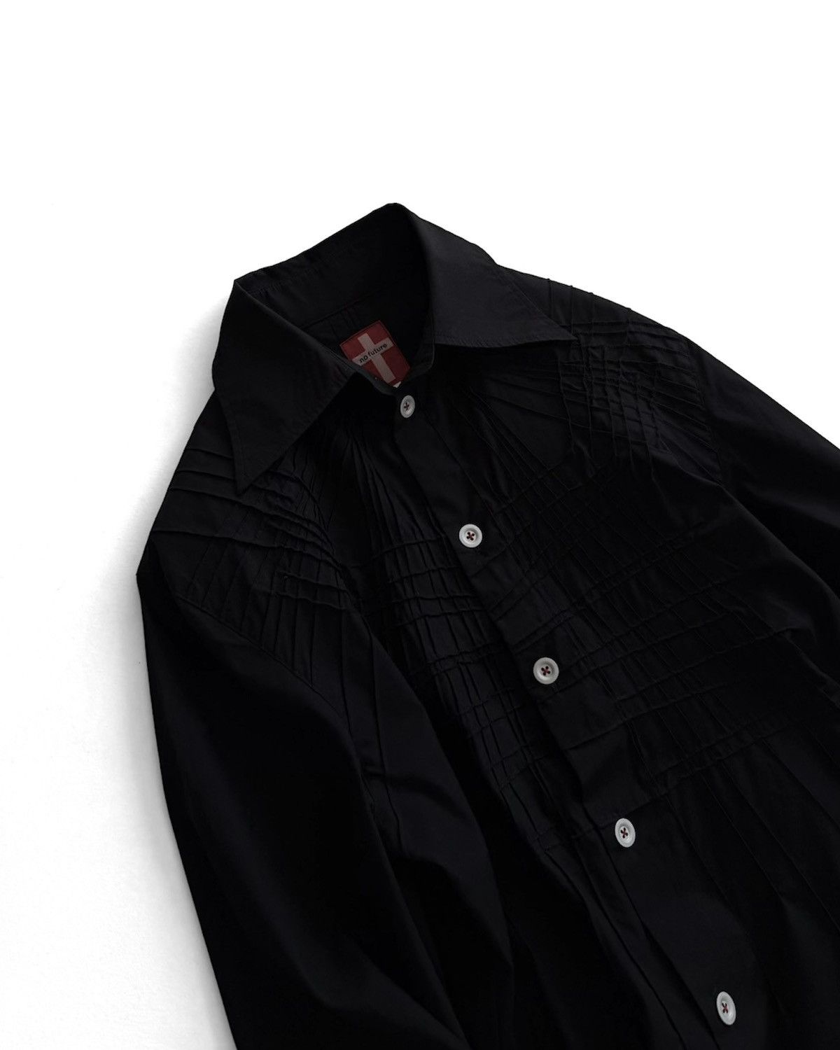 No Future NO FUTURE BLACK BUTTON SHIRT Size US L / EU 52-54 / 3 - 3 Thumbnail