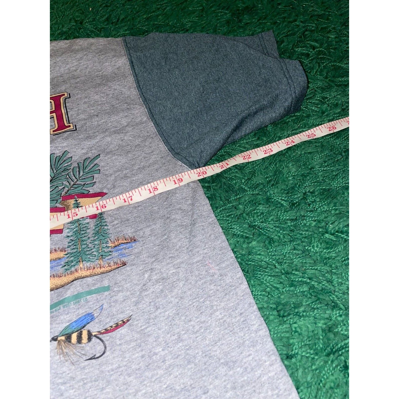 Jerzees Vintage Utah Shirt The Last Best Place Mountain Tee Tee 90s Size US M / EU 48-50 / 2 - 11 Thumbnail