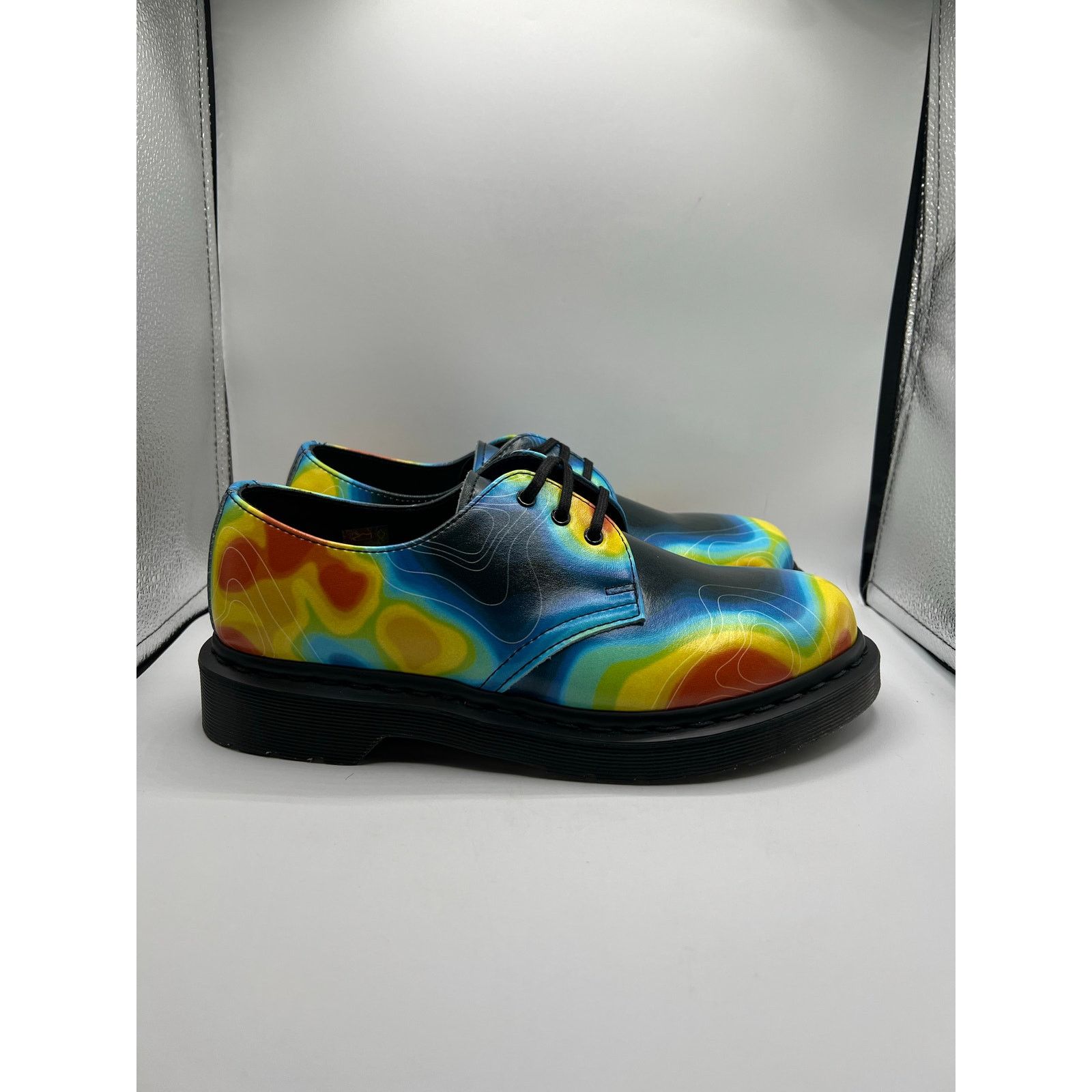 Dr. Martens DR. MARTENS 1461 Genix Nappa Leather Oxford Shoes Heat Map Size US 7.5 / EU 40-41 - 3 Thumbnail