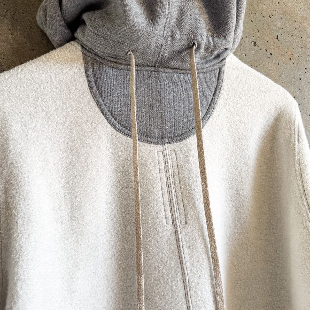 Rick Owens Rick Owens DRKSHDW Inside Out Reverse Drawstring Hoodie Size US L / EU 52-54 / 3 - 4 Thumbnail