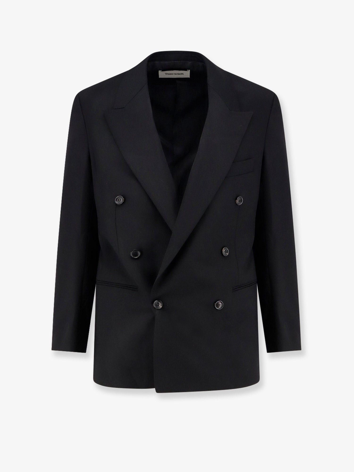 Tailored Wool Blend Unisex Blazer