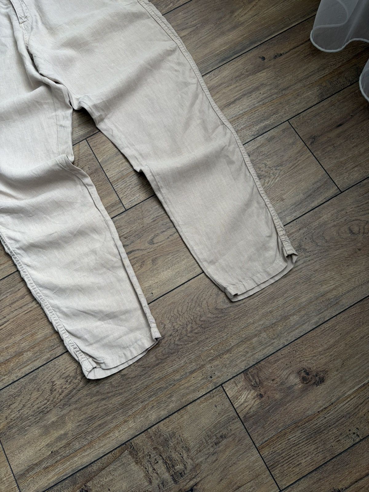 Vilebrequin Vilebrequin Linen Beige Pants Size US 34 / EU 50 - 3 Thumbnail