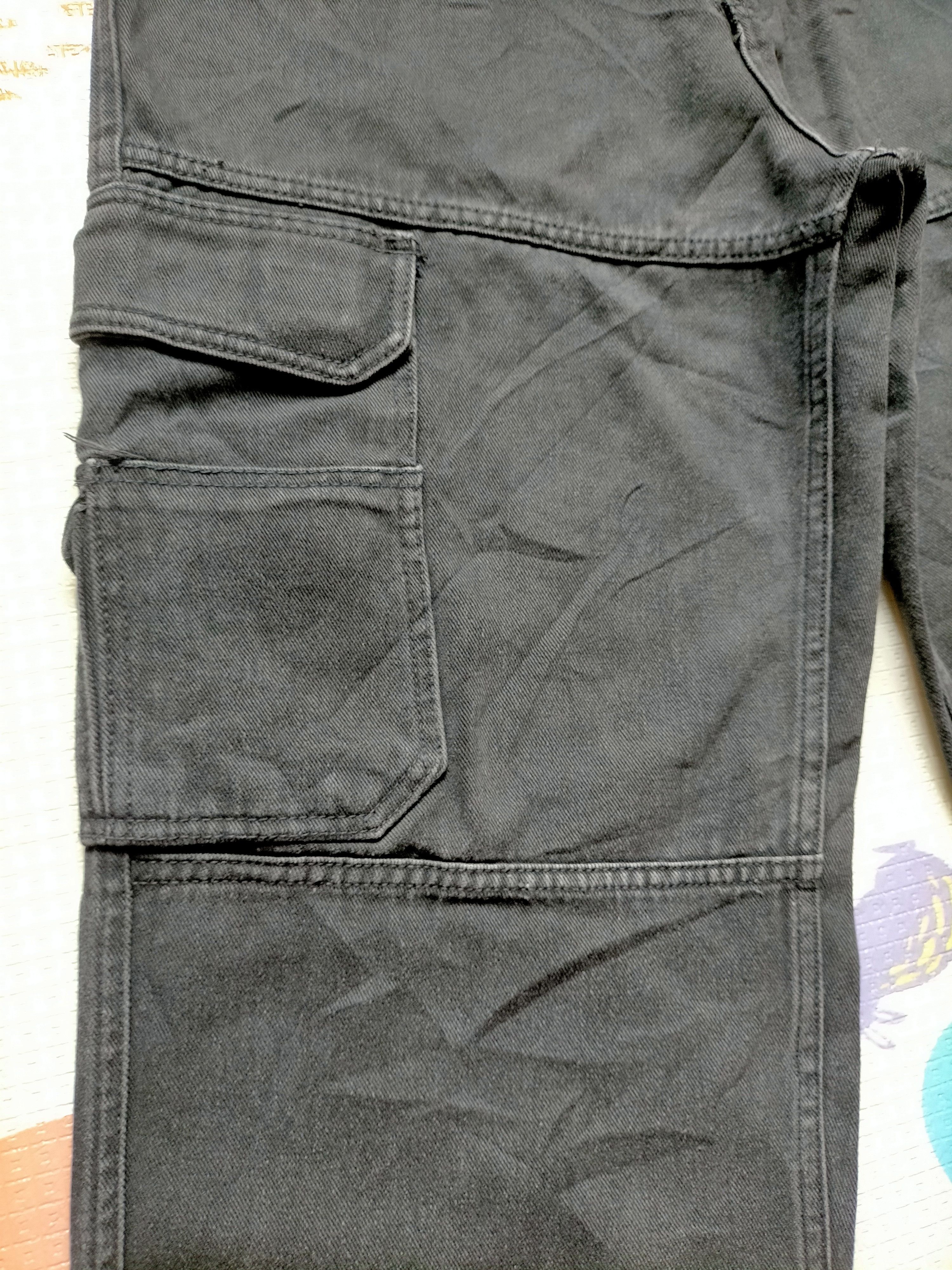 JNCO CUT LINE Jeans Cargo Multipocket Baggy Skater Jeans Size US 32 / EU 48 - 9 Thumbnail