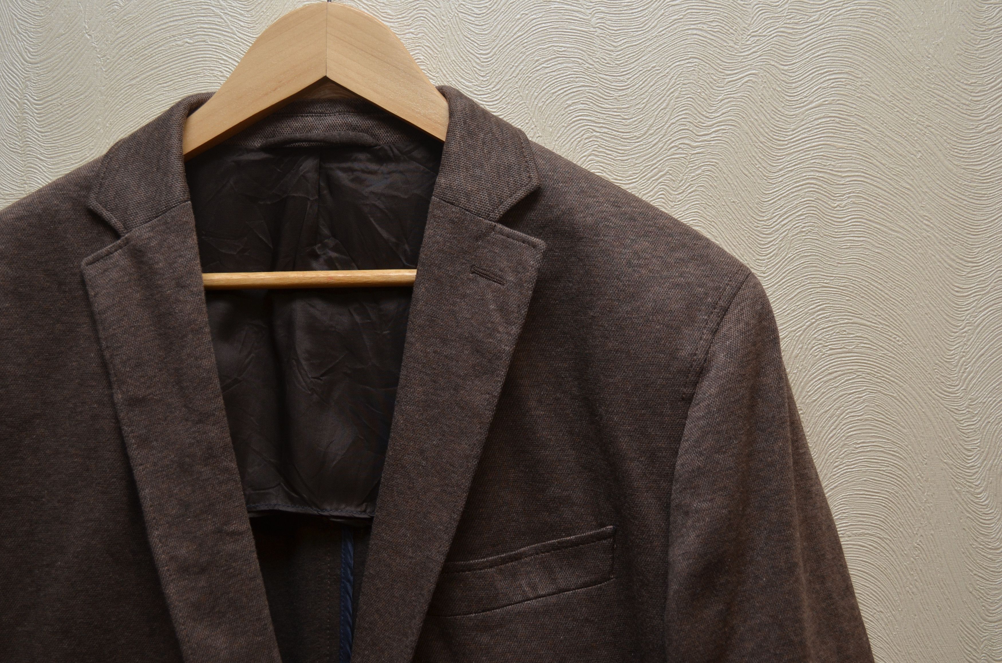 Hackett HACKETT London Jersey Stretch Cotton Blazer Jacket Size 46R Size 46R - 3 Thumbnail