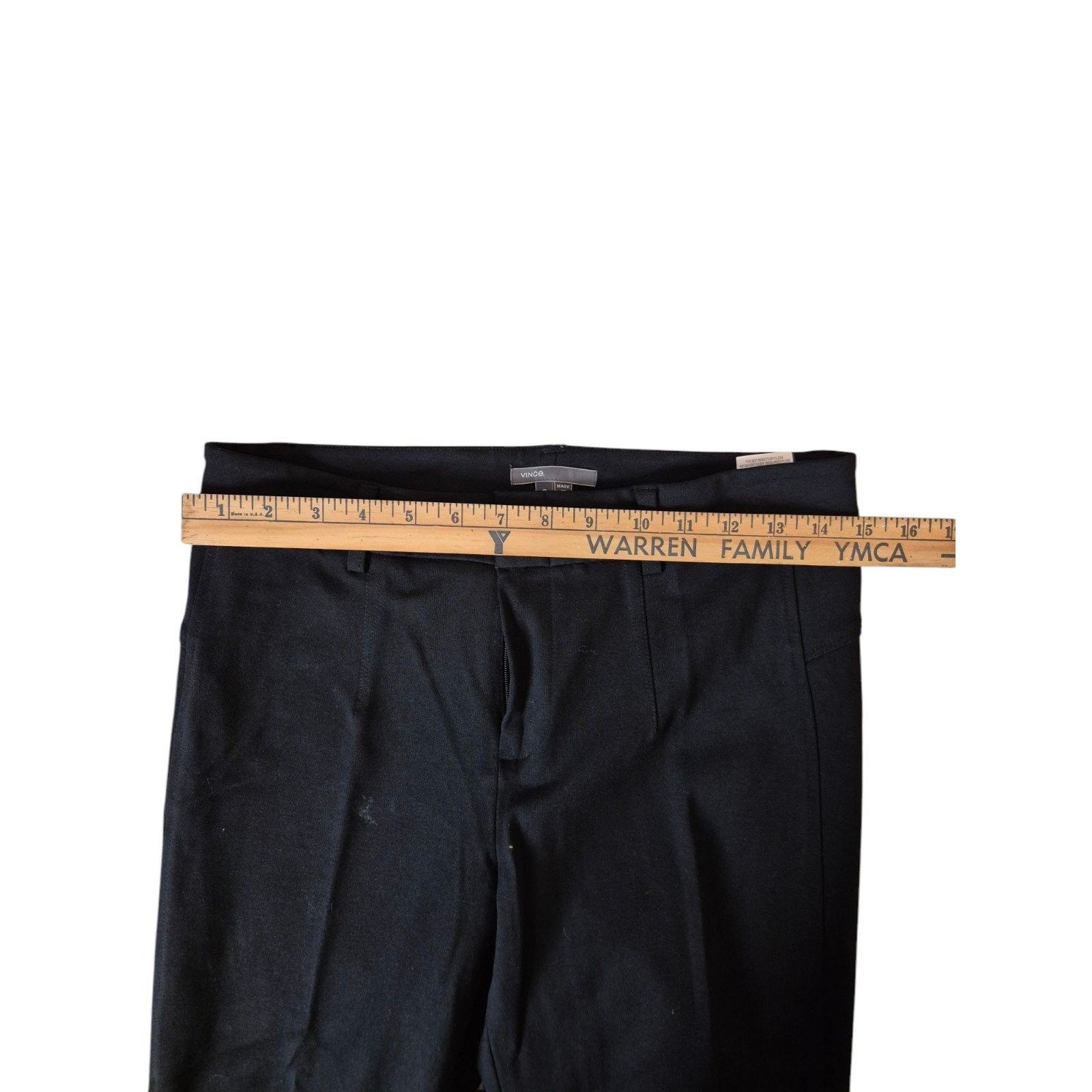 Vince Vince Ponte Pants Legging Zippered Legging Pants Stretch Dre Size 28" / US 6 / IT 42 - 4 Thumbnail