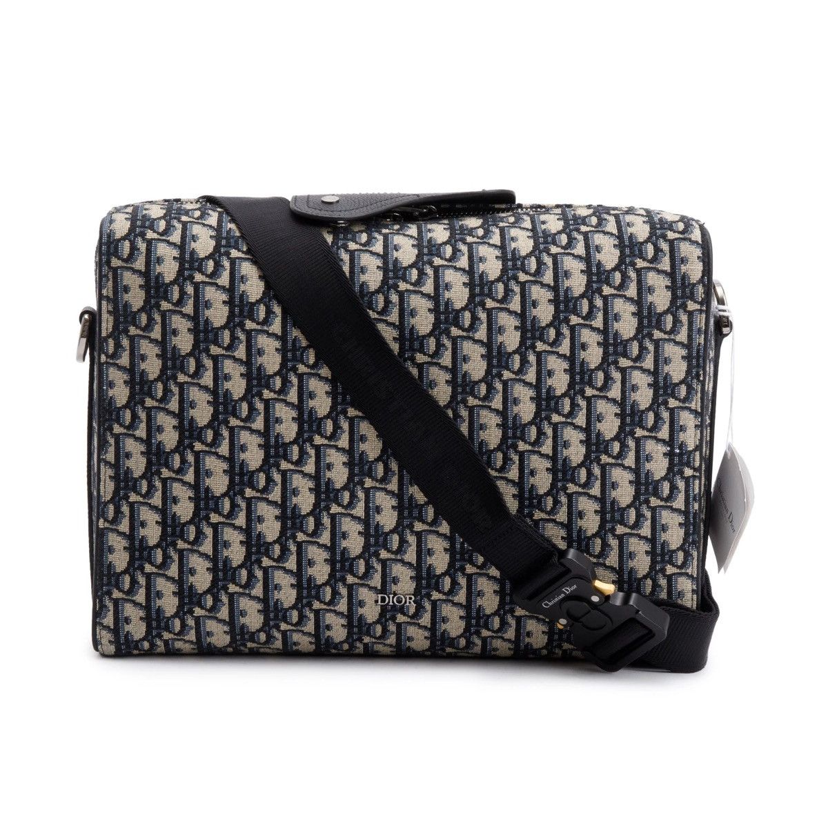 CHRISTIAN DIOR Oblique Lingot Messenger Bag w/ Box