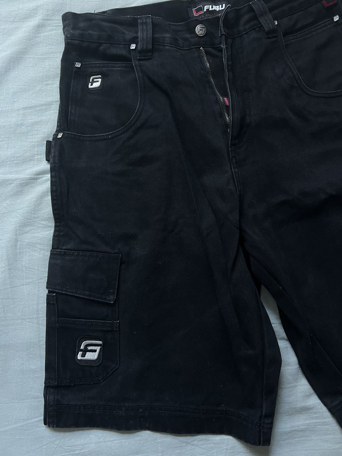 Fubu × Vintage FUBU Cargo shorts vintage oldschool 00s Size US 34 / EU 50 - 8 Thumbnail
