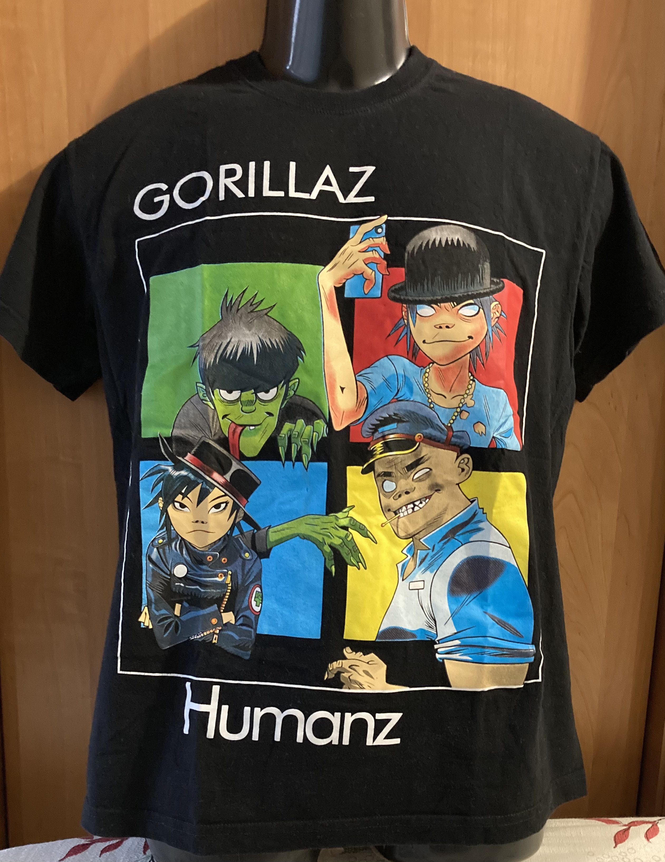 Band Tees Gorillaz Humanz Vintage T-Shirt, Size US S / EU 44-46 / 1 - 8 Thumbnail