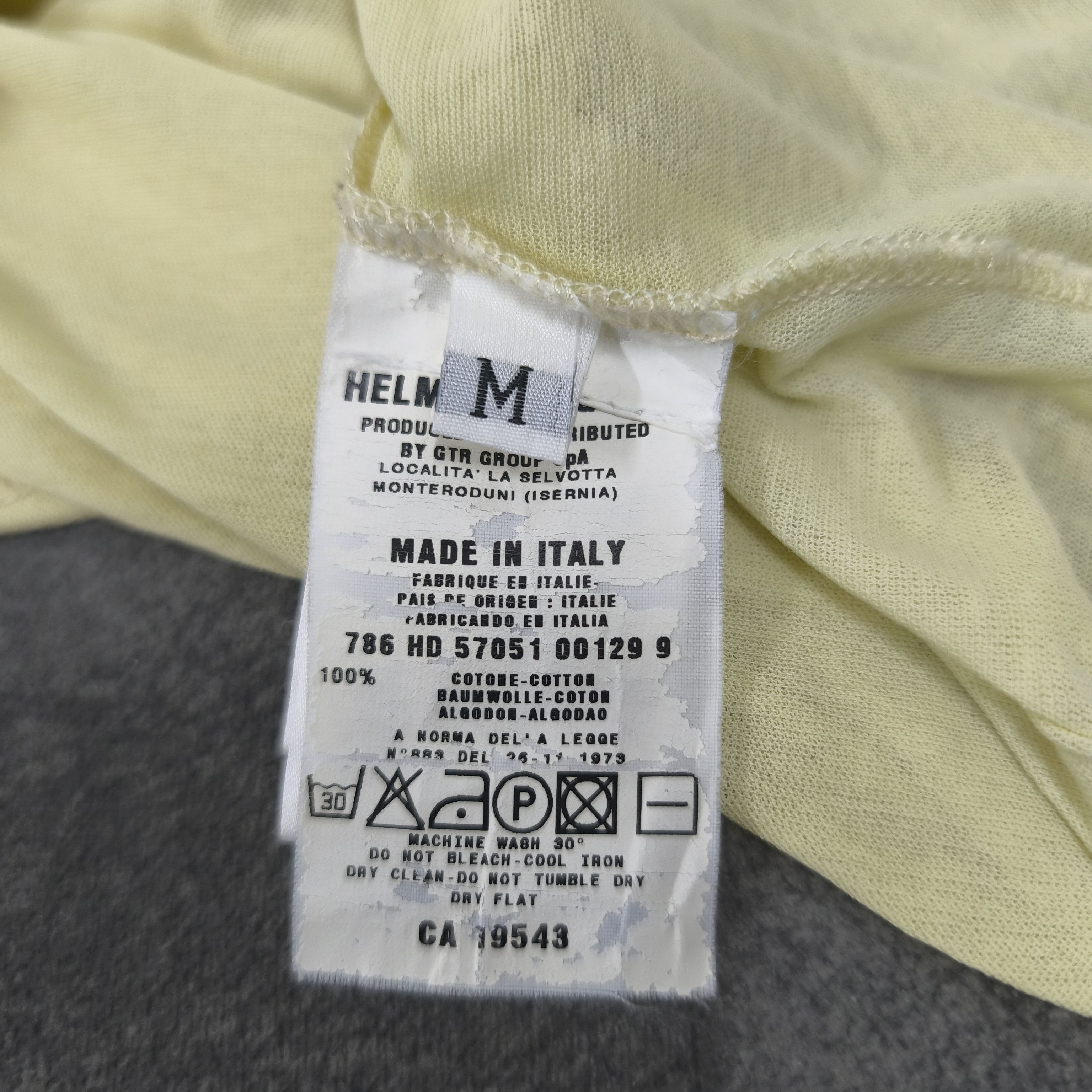Helmut Lang Helmut Lang SS98 Slashed Sleeve Sheer Tee - Size M Size M / US 6-8 / IT 42-44 - 6 Thumbnail