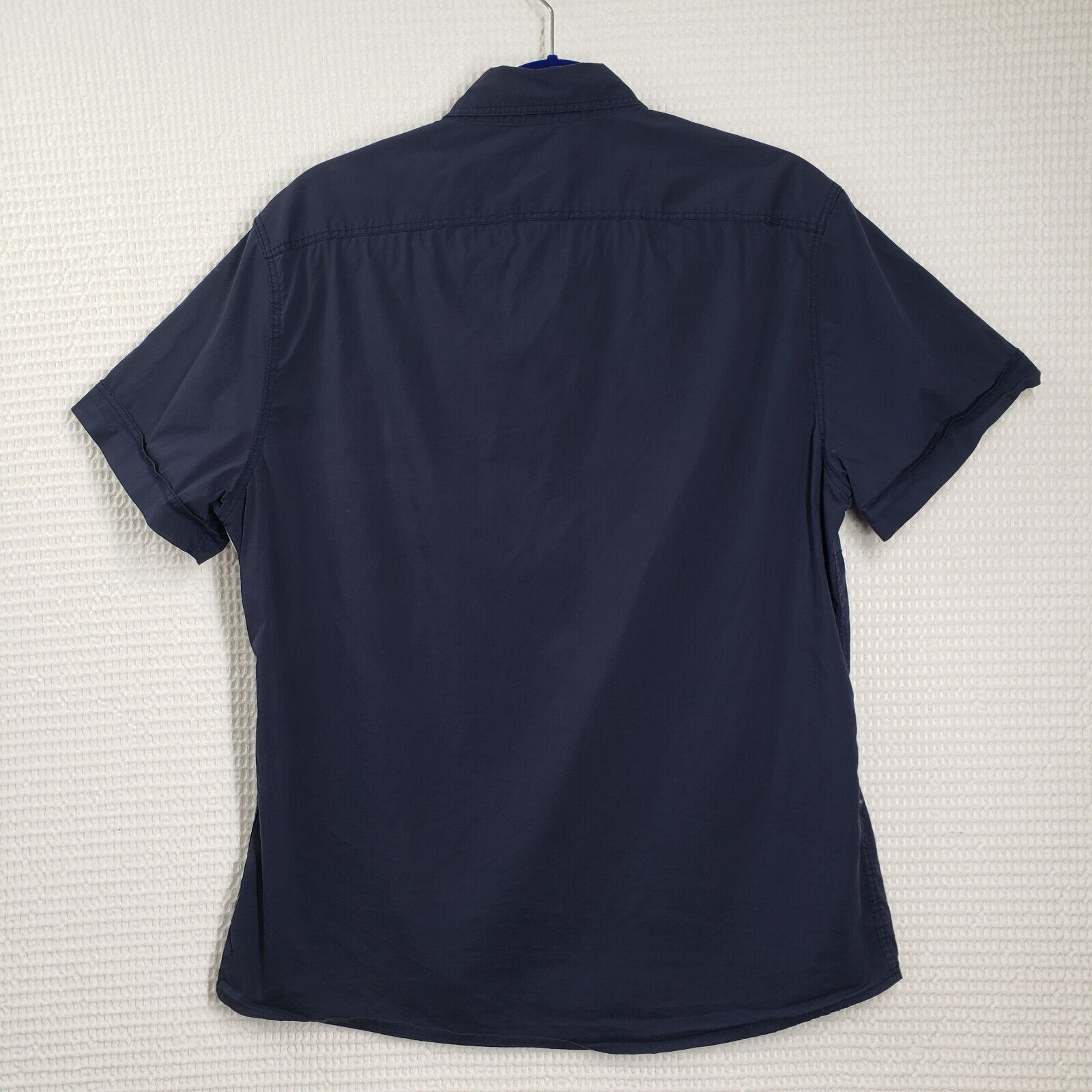 Izod Izod American Flag Button Down Shirt Mens Medium Blue Size US M / EU 48-50 / 2 - 2 Thumbnail