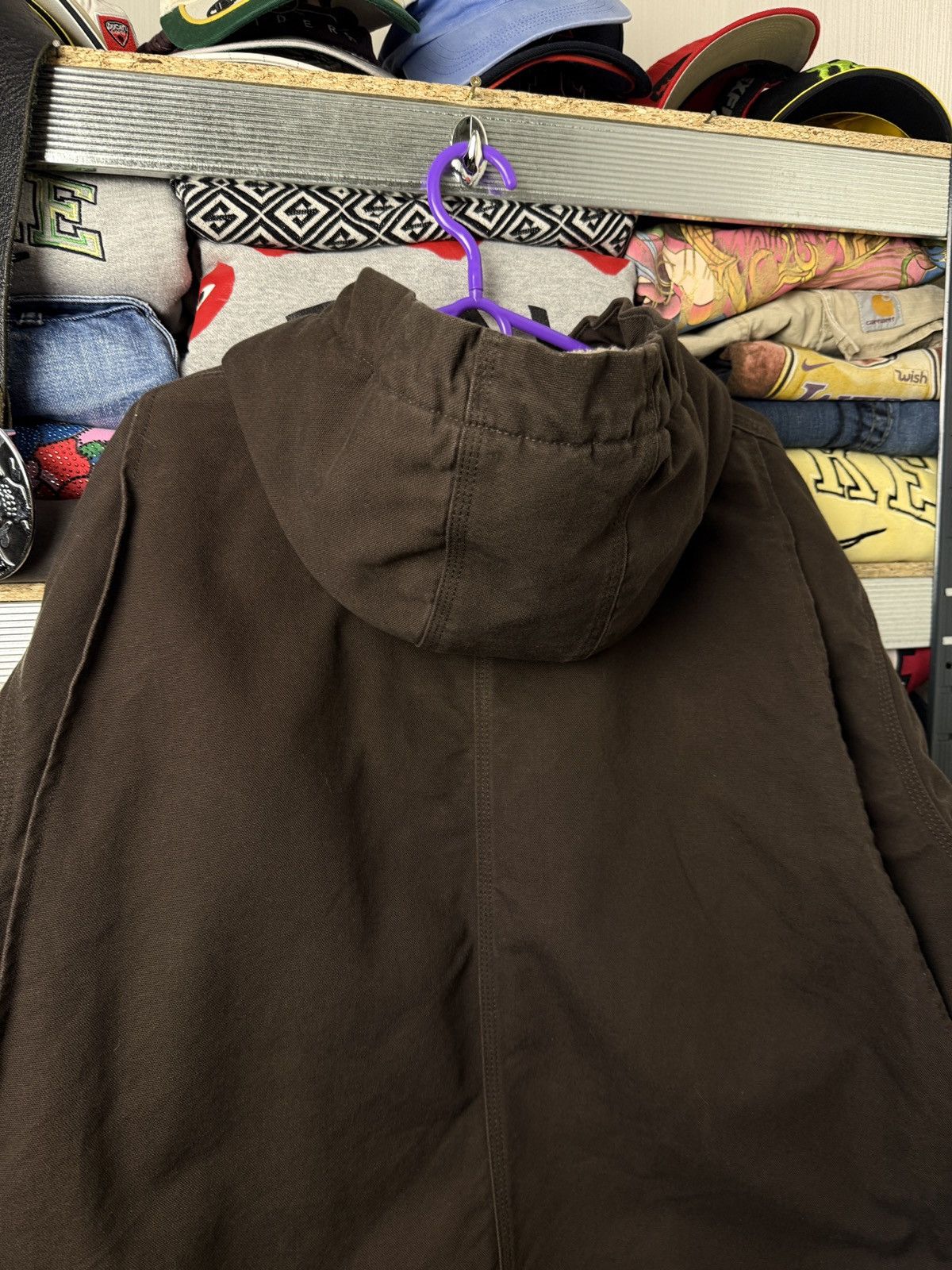 Carhartt Carhartt Active Jacket Brown vintage og Size US XL / EU 56 / 4 - 4 Thumbnail
