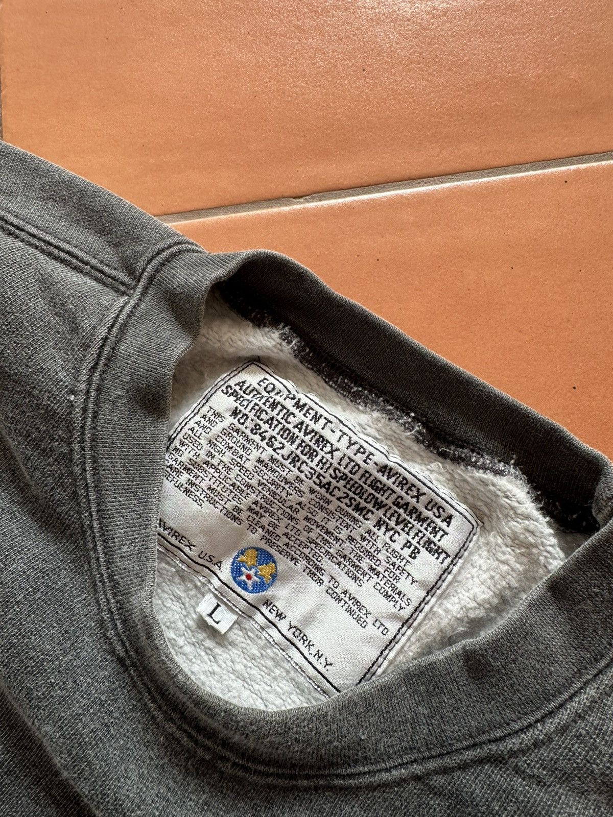 Avirex Avirex USA 90’ sweatshirt Vintage boxy fit cropped Size US L / EU 52-54 / 3 - 3 Thumbnail