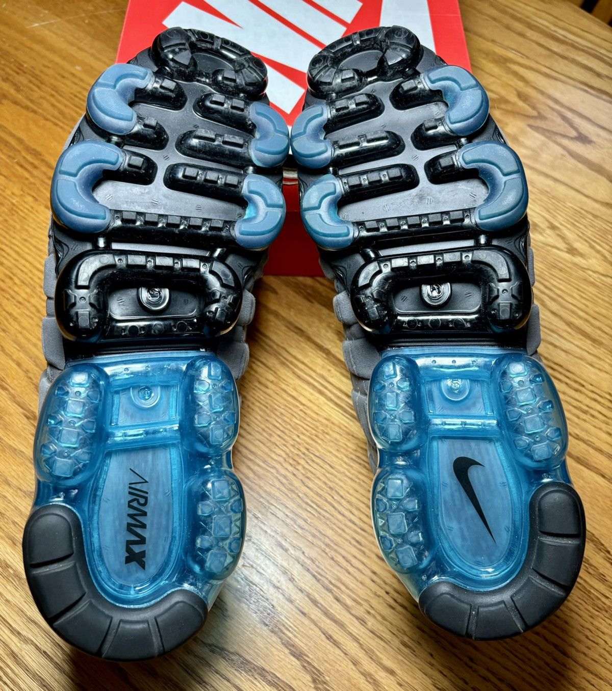 Nike Nike Air VaporMax 95 - Black/Neo Turquoise Size US 12 / EU 45 - 3 Thumbnail
