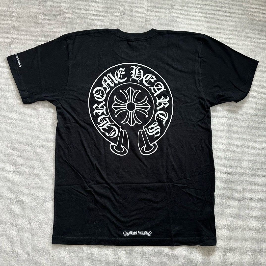 Chrome Hearts Chrome Hearts Classic Horseshoe Tee Size US M / EU 48-50 / 2 - 1 Thumbnail
